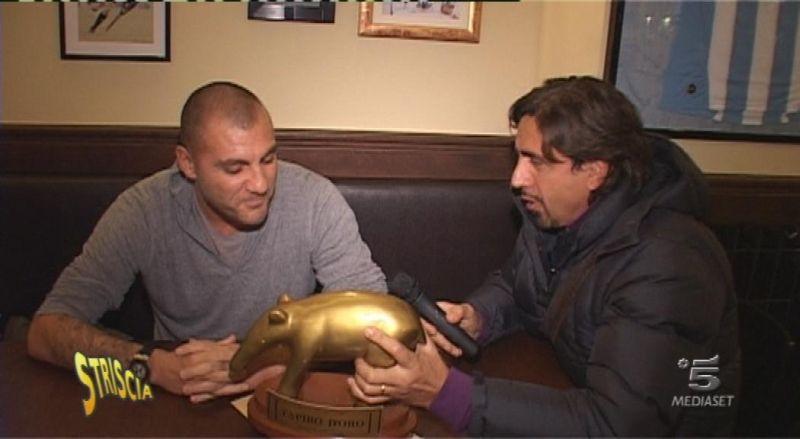 Tapiro d'oro a Bobo Vieri: 'buco' da 14 milioni di euro assieme a Brocchi!