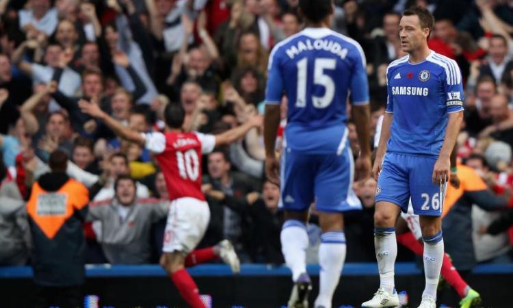 In campo Chelsea e Arsenal