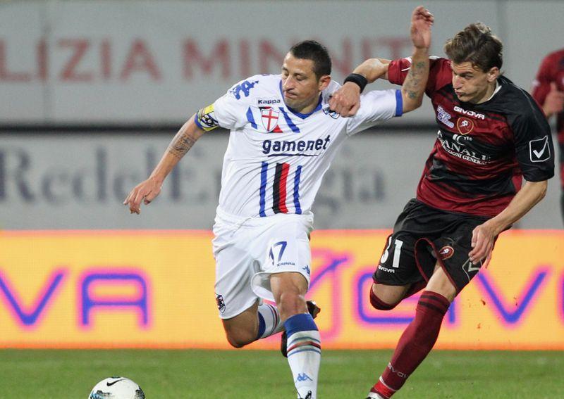 Sampdoria: clima partita in allenamento