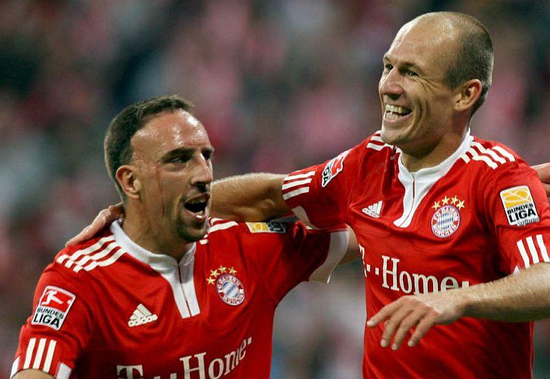 Bundesliga: Bayern, Ribery-Robben è la cura! Non gode nessuno dei Borussia