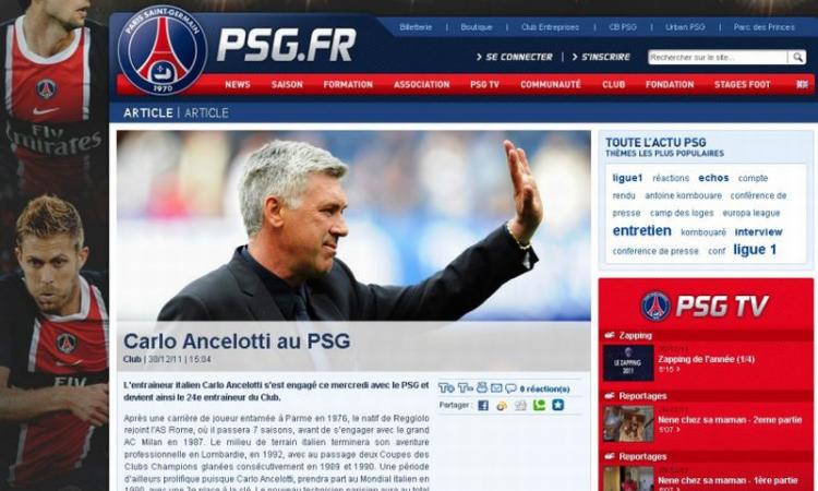PSG, UFFICIALE Ancelotti 'Pato? Cerco una punta giovane e di qualità...'