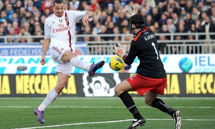 Serie A: manita Palermo, tris del Milan e l'Inter batte la Lazio. GUARDA I GOL