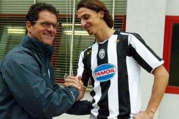 Image result for zlatan and capello