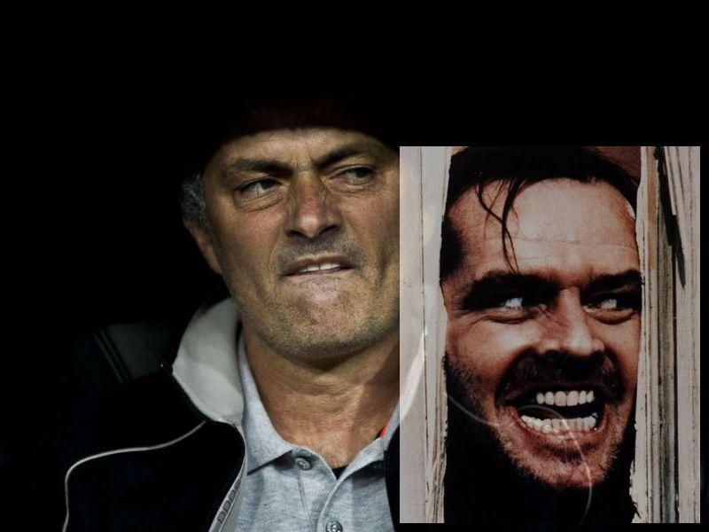 CALCIO ALLA TV: Mou-Jack Nicholson contro gli arbitri! Barça-Real già iniziata