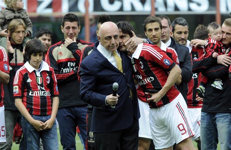 Milan, Galliani è euforico: 'Grazie a Inzaghi e al suo staff'