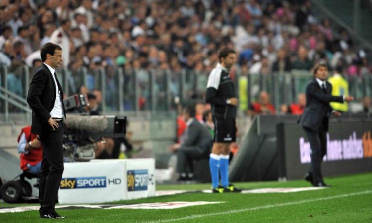 Juventus: il fantasma di Conte su Allegri