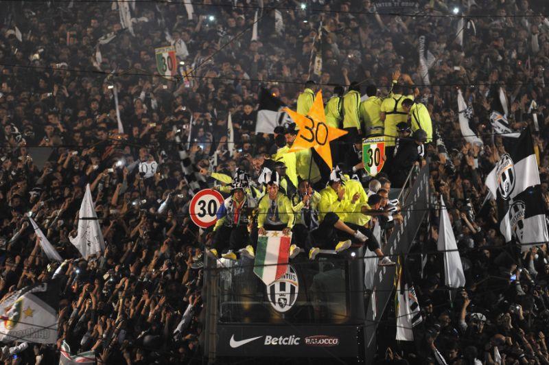 Scudetto Juve: quasi 500 mila in piazza!