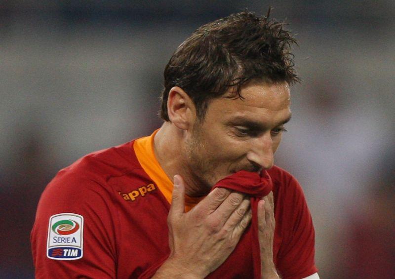 Roma: Totti in dubbio per l'Atalanta