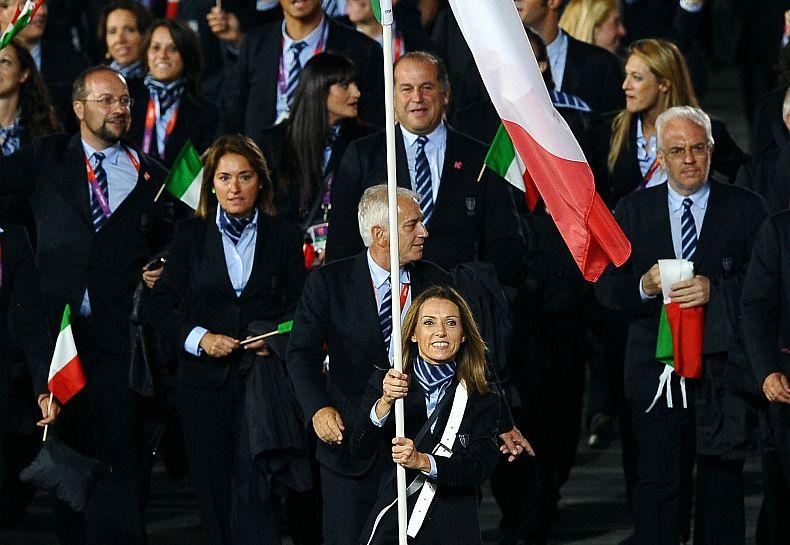 Londra 2012: Valentina Vezzali nostra portabandiera