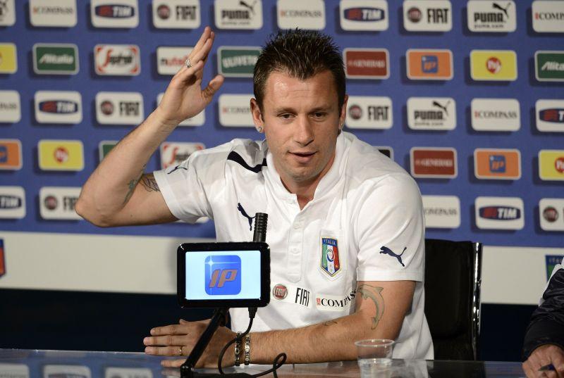 Cassano omofobo: L'Uefa lo multa