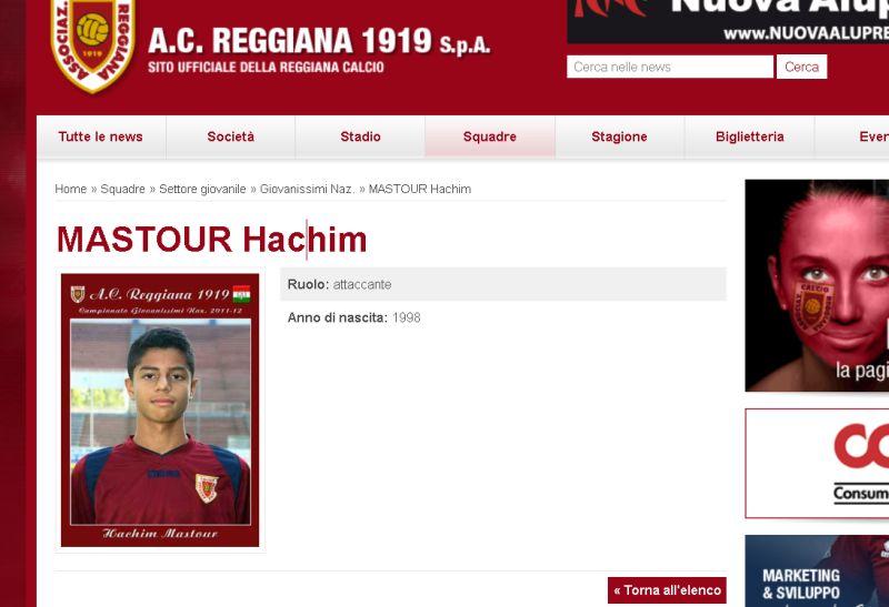 Baby fenomeni, Milan vicino a Mastour