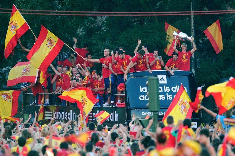 VIDEO Madrid impazzisce per la Roja