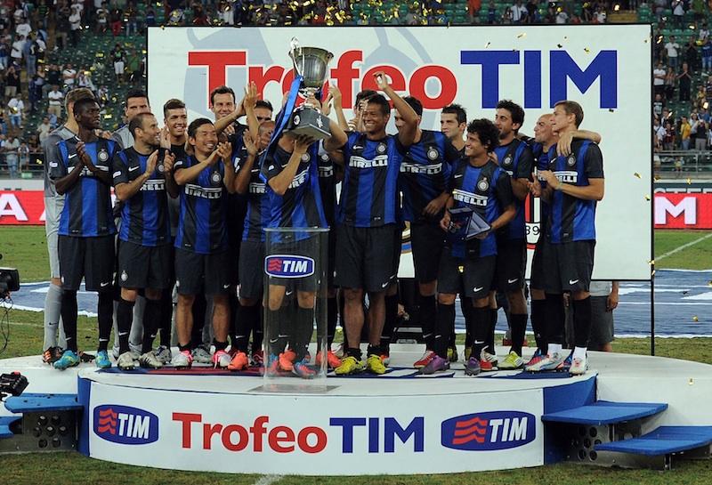 Trofeo Tim: vince l'Inter, Juve e Milan battuti. Campo terribile, Caceres ko. FOTO