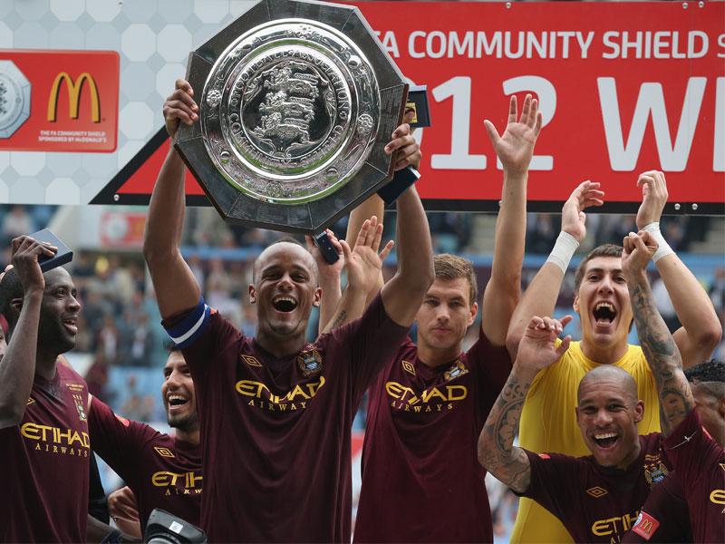 Community Shield: Man City-Chelsea 3-2, grazie a un super Tevez