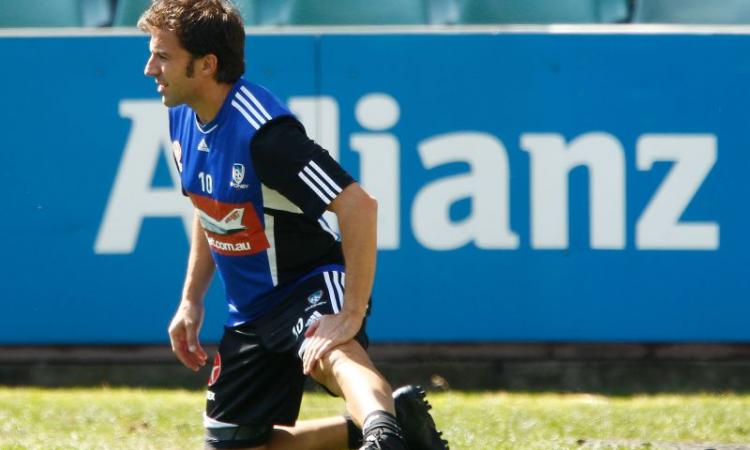 Del Piero out: Reggiana-Sydney 2-2