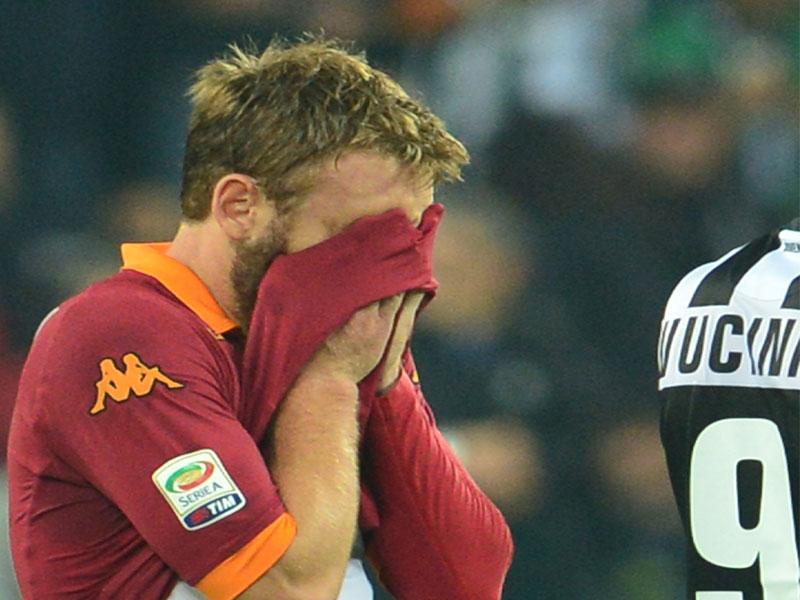 Roma: pugno di ferro contro De Rossi