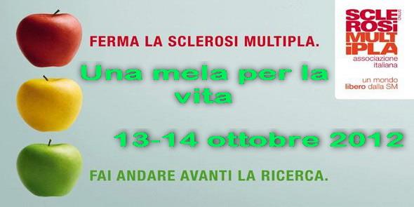 Ferma la Sclerosi Multipla: il 13 e 14 ottobre Una Mela per la Vita