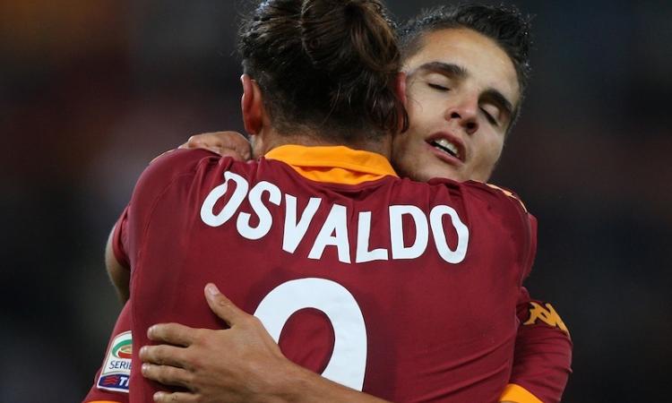 Roma a Udine: quel pugno di Osvaldo a Lamela...