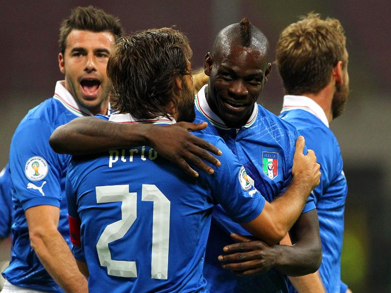 Pirlo: 'Balotelli frustrates me, but he can be a top striker'