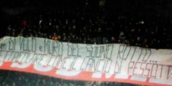 Milan-Juve: multe per razzismo e lo striscione contro Pessotto