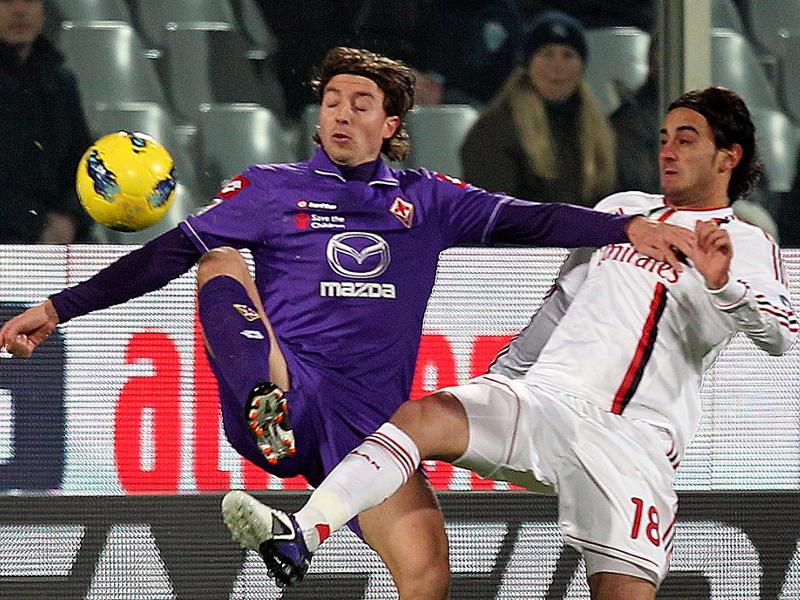 Milan-Fiorentina: Aquilani sfida Montolivo