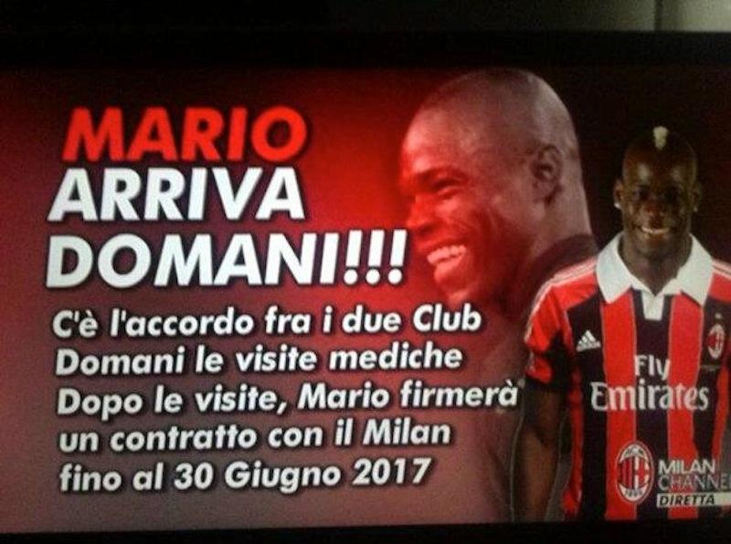 Euforia Balotelli, le quote del weekend