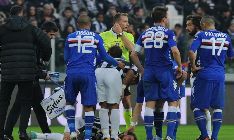 Juventus: Marchisio si ferma un mese