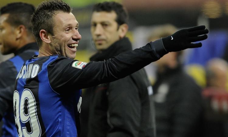 Inter: via Cassano addio sogni di gloria
