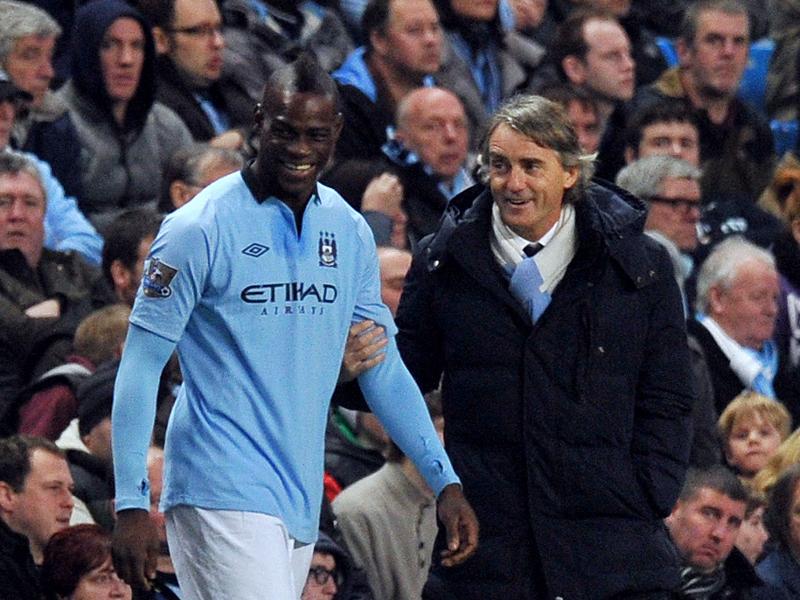 Mancini batte Zola, pace con Balotelli