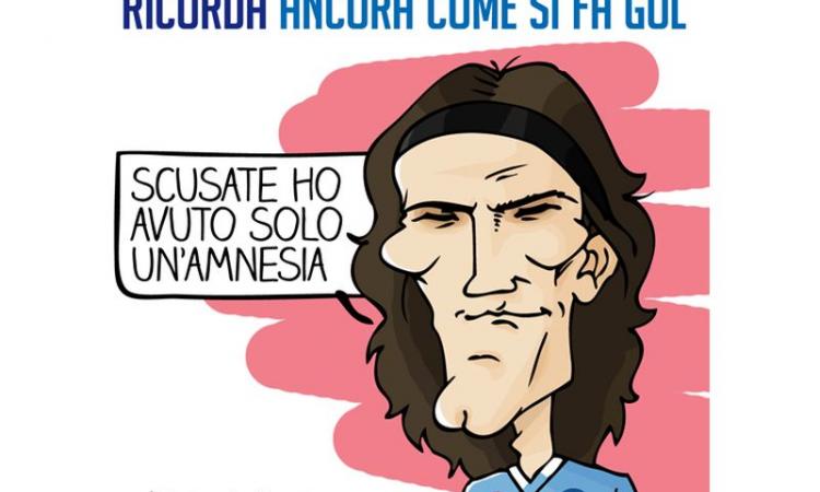Serie A: Cavani e Totti rilanciano Napoli e Roma. Lazio giù, vince la Fiorentina