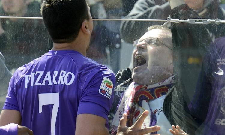 Fiorentina, Pizarro: 'Mai pensato di lasciare la squadra'