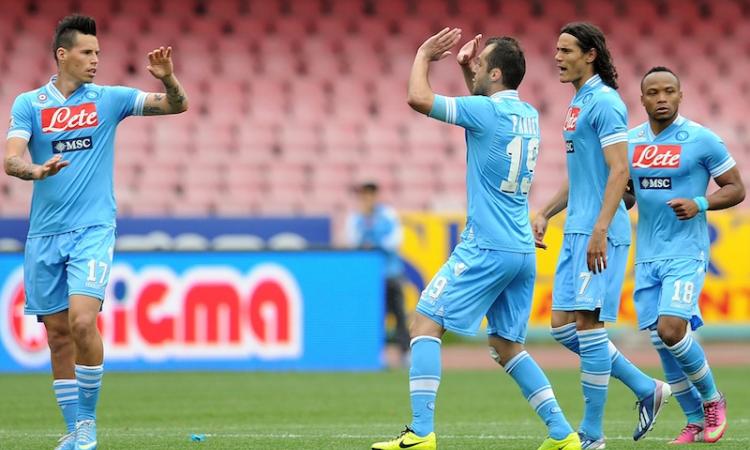 Napoli, Hamsik sicuro: 'Cavani non pensa al mercato'