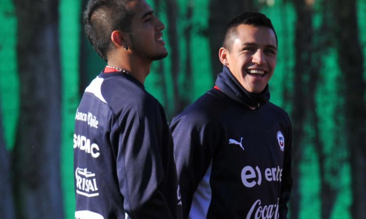 Juve: incontro per Sanchez e Vidal