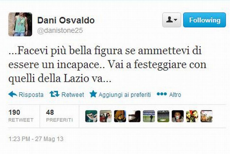 Andreazzoli: 'Osvaldo piagnucola'. L'attaccante al tecnico: 'Incapace' VIDEO