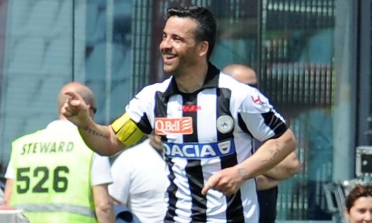 Udinese, Di Natale: 'Voglio esserci con l'Inter'
