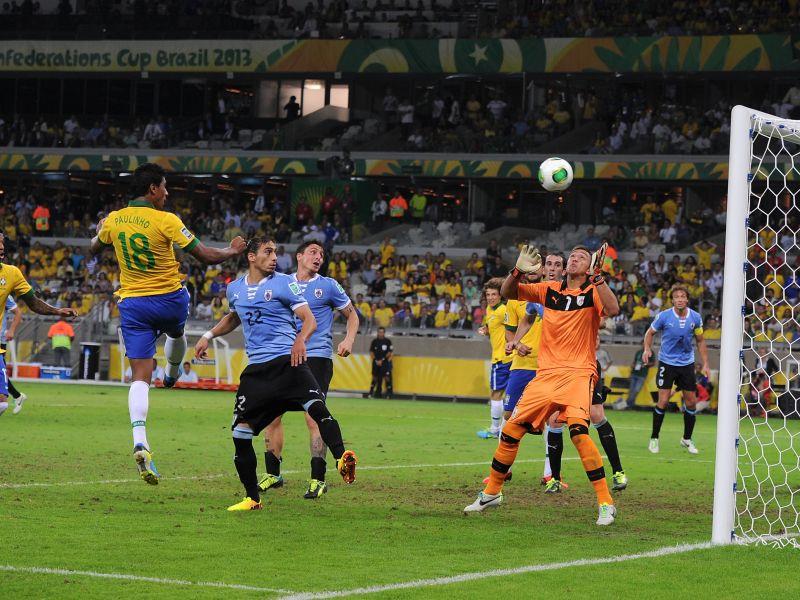 Confeds Cup: Brasile-Uruguay 2-1