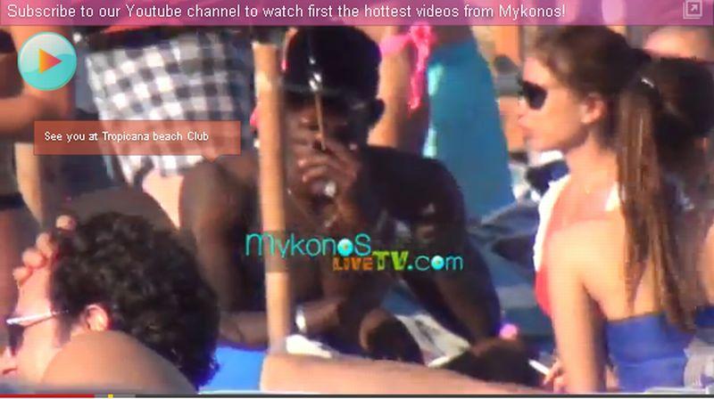 VIDEO Balotelli fuma... senza Fanny