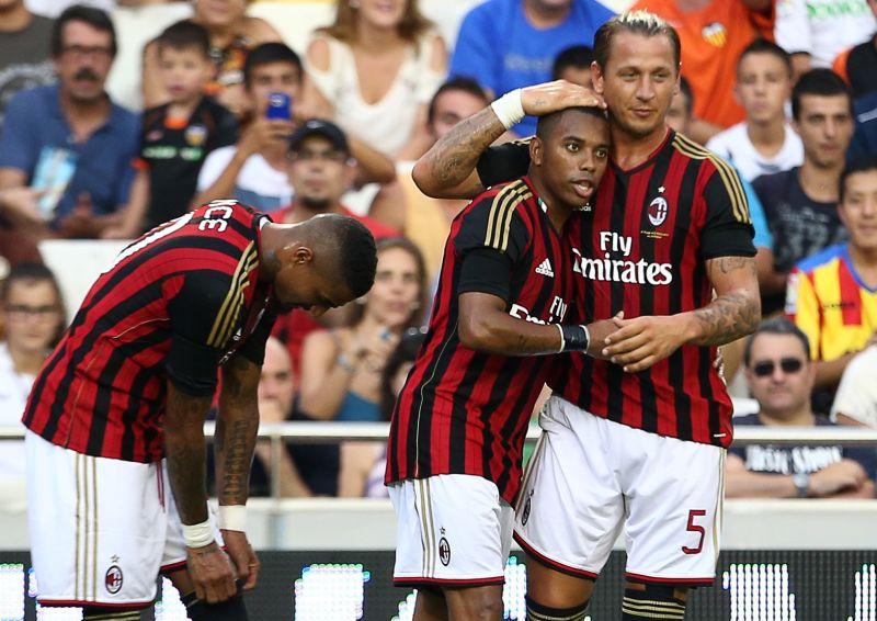 Bravo Milan! Vince a Valencia (2-1) con Robinho e De Jong, ma brasiliano ko