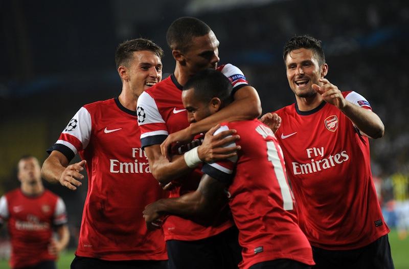 Champions League: tris Arsenal, pari Schalke. Basilea e Austria Vienna show