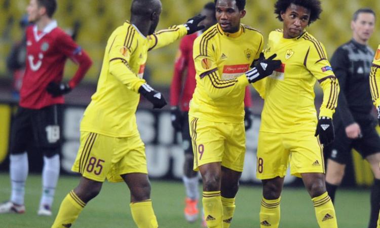 Clamoroso, Eto'o e Willian sul mercato. L'Anzhi: 'Costano troppo, li vendiamo'