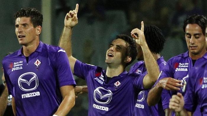 Giuseppe Rossi al compleanno di una super tifosa viola