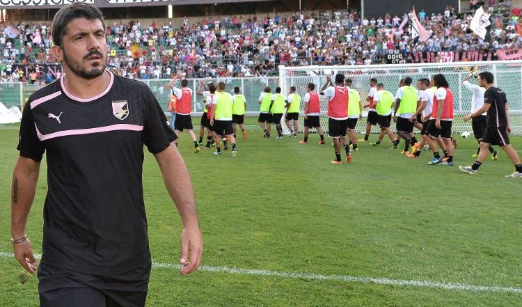 Gattuso esonerato da Zamparini: 'Mi dispiace per il Palermo'