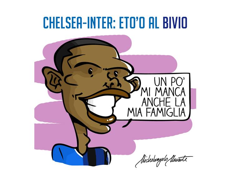 Inter: Eto'o sogna, telefonata di Moratti