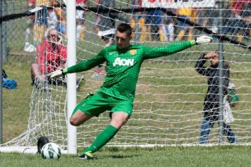 Gollini, portiere del Manchester United
