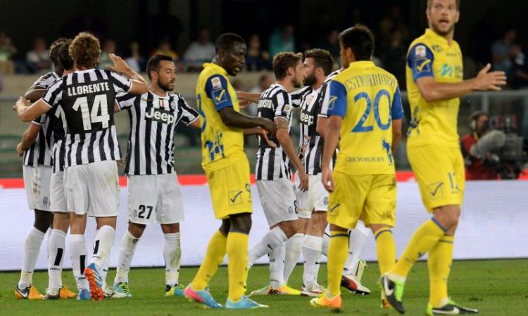 Un errore dell'arbitro spinge la Juve