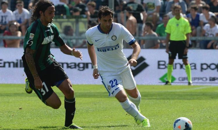 Guaio Inter, stiramento per Milito