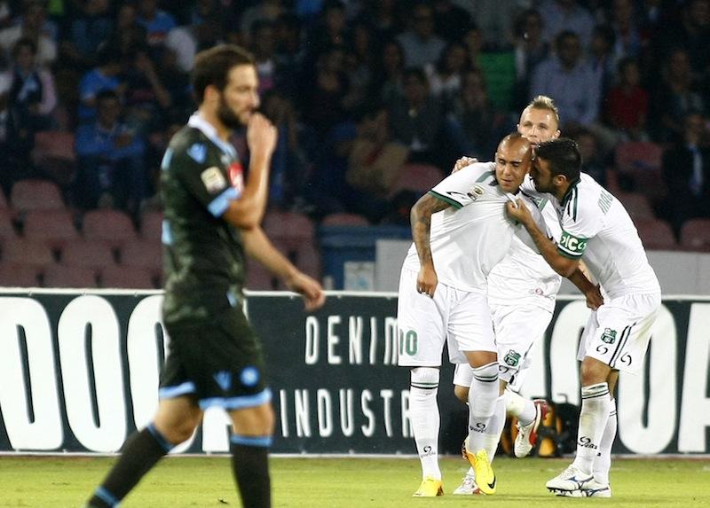 Serie A, Napoli-Sassuolo 1-1: GOL e HIGHLIGHTS