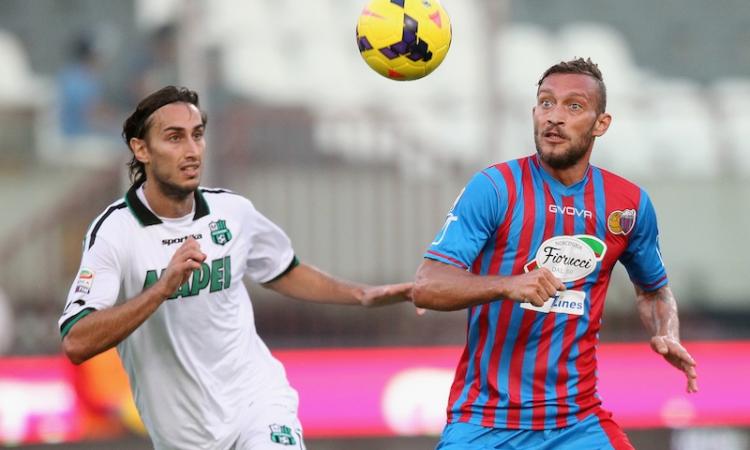 Serie A, Catania-Sassuolo 0-0: GOL e HIGHLIGHTS