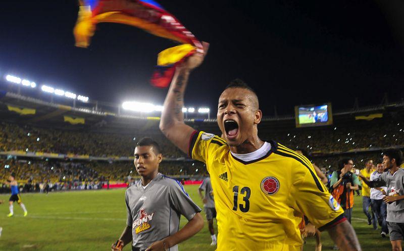 Brasile 2014, Colombia: in gol Cuadrado e Guarin