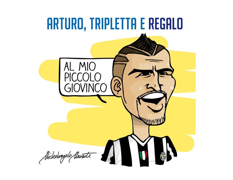 Sconcerti: 'Vidal non è Maradona, ma è tutto il resto. E' il simbolo di Conte'